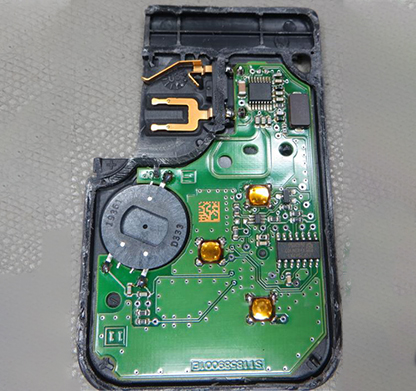 Kit de réparation Renault Megane Scenic carte + pile CR2025 + switch